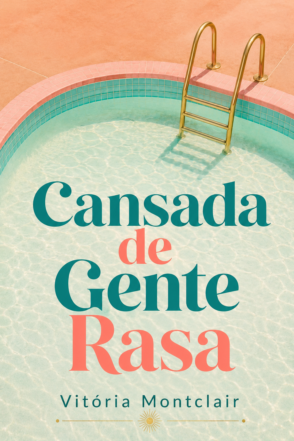 Mockup do Livro Cansada de Gente Rasa